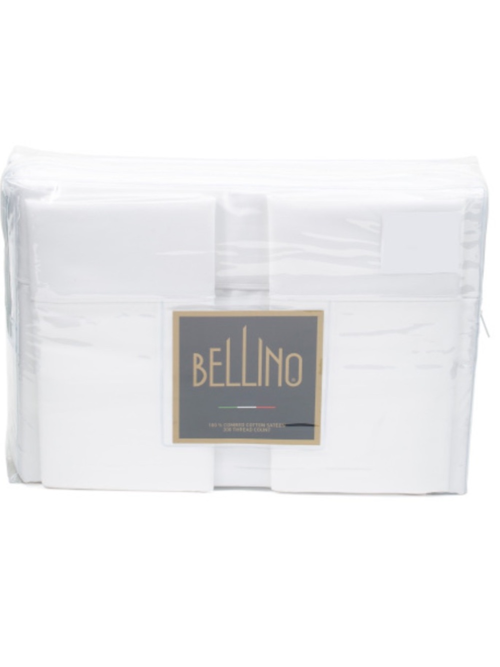Bellino White 100% Cotton Sheet Set - Soft Luxury Bedding